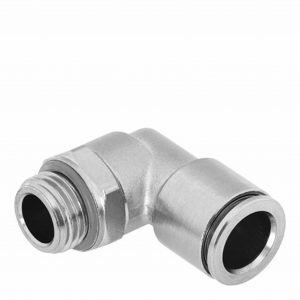 Festo NPQH-L-G18-Q8-P10 Push-in L-Fitting, Threaded-to-Tube Fitting, G1/8 Male to 8mm (578282)