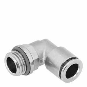 Festo NPQH-L-G38-Q14-P10 Push-in L-Fitting, Threaded-to-Tube Fitting, G3/8 Male to 14mm (578290)