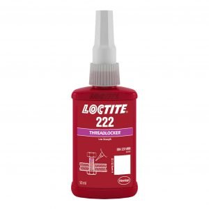 Loctite 222 Low Strength Threadlocker 50ml 22250